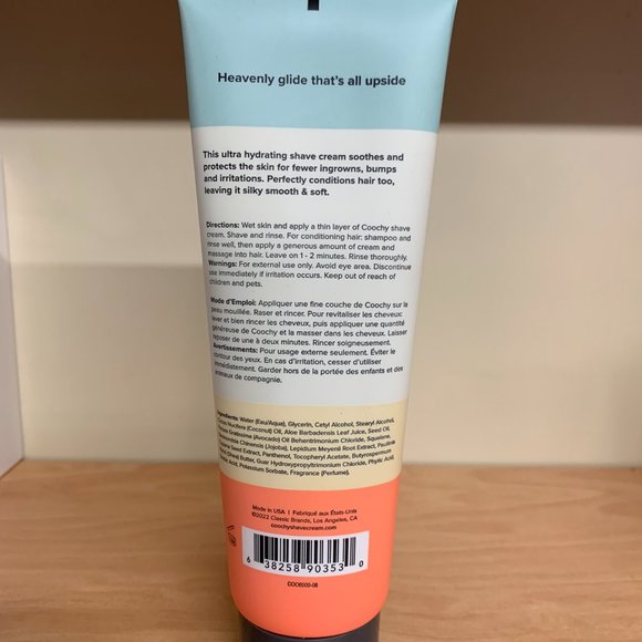 Coochy Ultra Gogo Coco Hydrating Shave Cream-Mango Coconut 8.5oz -for Curly Hair - Picture 6 of 6